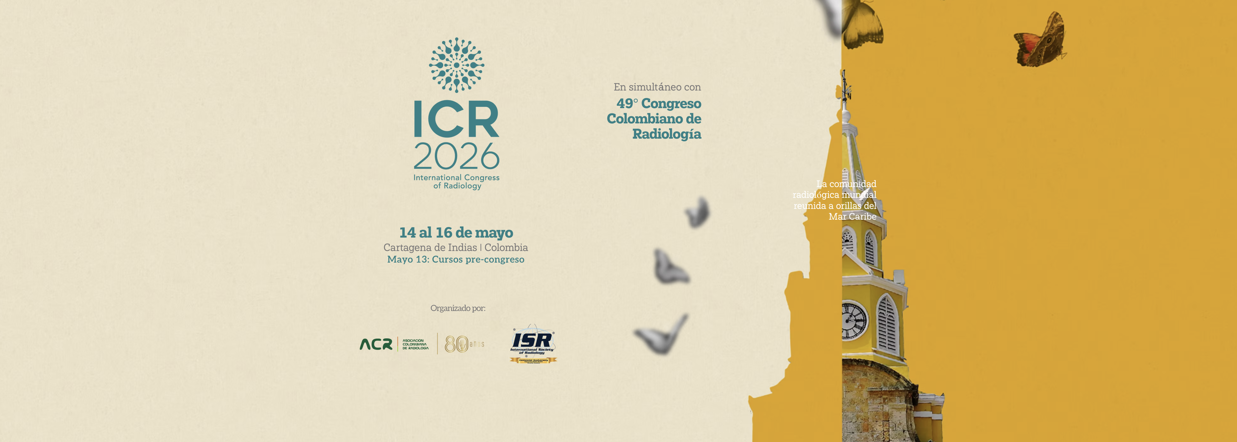 ICR 2026: el Congreso Internacional de Radiología llega a Cartagena en su centenario